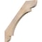 Ekena Millwork 3 1/2"W x 42"D x 42"H Olympic Smooth Knee Brace, Douglas Fir BRC04X42X42OLY00SDF - alternate 1